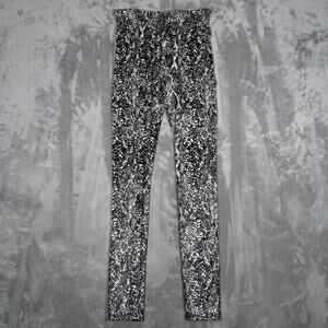 Spanx Snake Skin Print High Rise Shaping Leggings Women’s Small